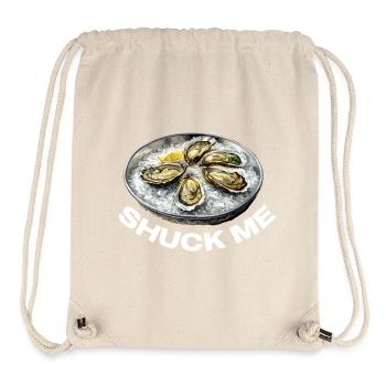 Oysters with lemon topping - Stanley/Stella Recycled Gym Bag - natural - Front