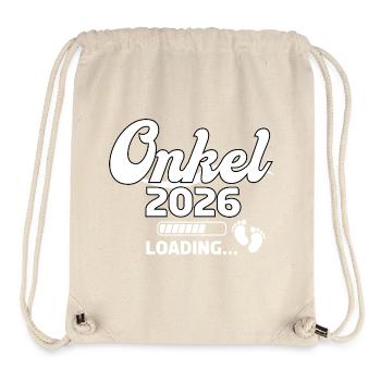 Onkel 2026 Loading Design - Stanley/Stella recycelter Gym Bag - Naturweiß - Vorne