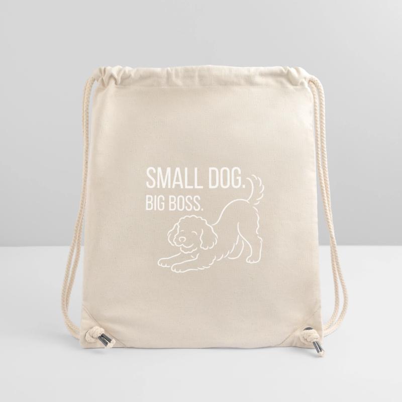 Zwergpudel, Malti-poo oder Königspudel  Stanley/Stella recycelter Gym Bag