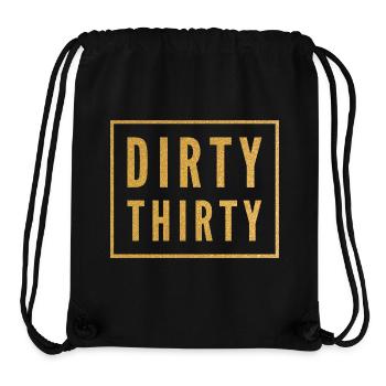 Dirty Thirty 30th Birthday - Stanley/Stella Recycled Gym Bag - black - Front