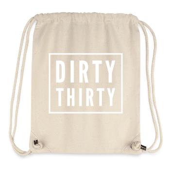 Dirty Thirty 30th Birthday - Stanley/Stella Recycled Gym Bag - natural - Front