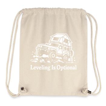 Leveling Ist Optional Offroad Camper - Stanley/Stella recycelter Gym Bag - Naturweiß - Vorne