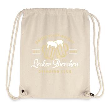 Lecker Bierchen Drinking Club | Bier | Vatertag - Stanley/Stella recycelter Gym Bag - Naturweiß - Vorne