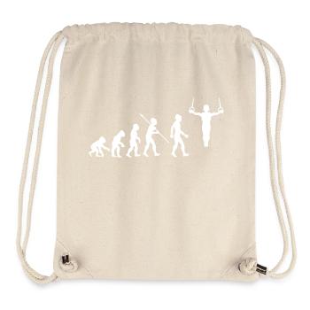 Evolution Gymnastics Gymnastics Acrobatics Gymnastics - Stanley/Stella Recycled Gym Bag - natural - Front