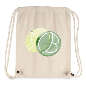 The Green Dot - Stanley/Stella recycelter Gym Bag - Naturweiß - Vorne