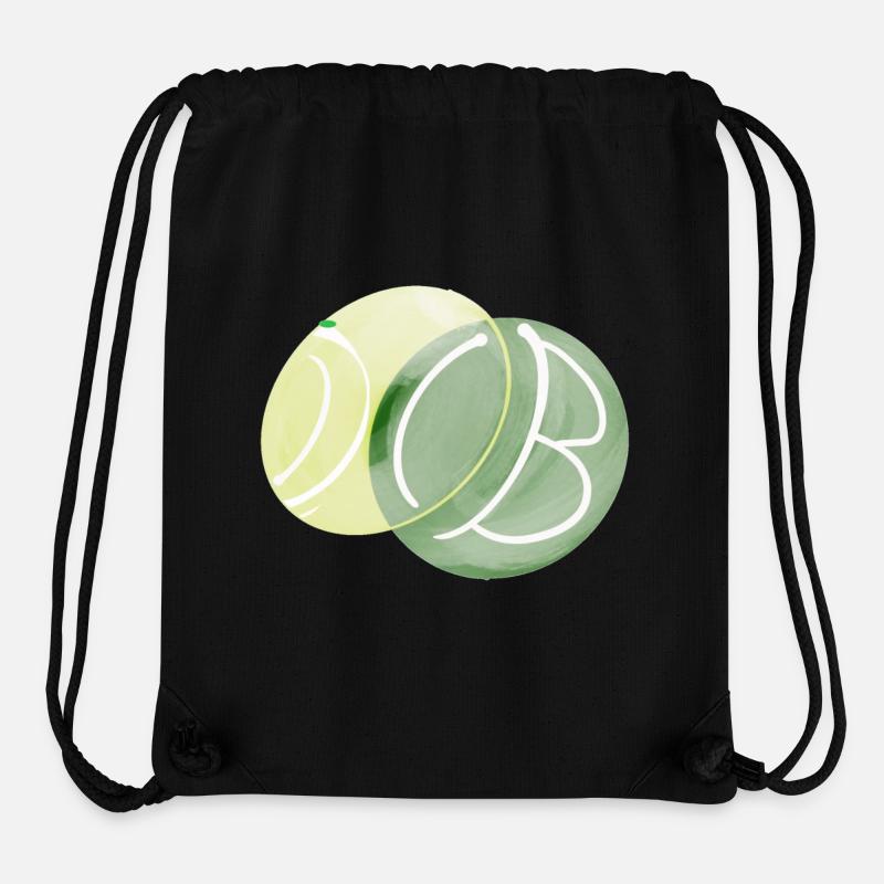 The Green Dot - Stanley/Stella Recycled Gym Bag - black