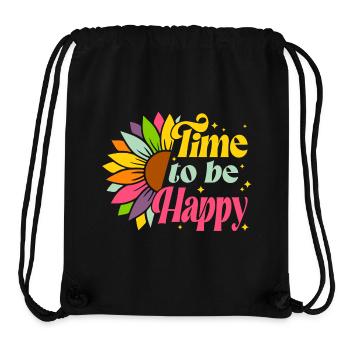 Sommer, hallo Sommer, Sommerferien - Stanley/Stella recycelter Gym Bag - Schwarz - Vorne