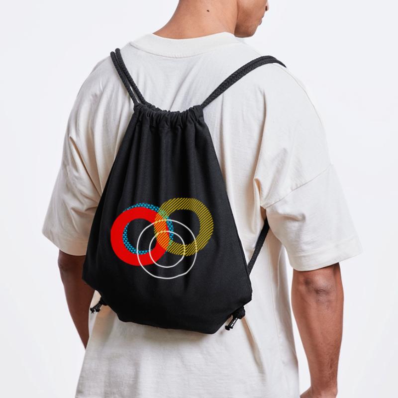o Conception de lettrage Sac à cordon recyclé Stanley/Stella