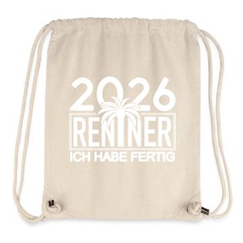 2026 Renner Palm Design - Stanley/Stella Recycled Gym Bag - natural - Front
