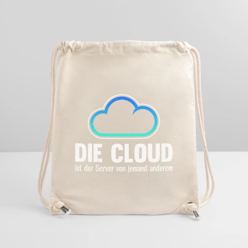 Coder DIE CLOUD IST DER SERVER VON JEMANDE ANDREN Stanley/Stella recycelter Gym Bag