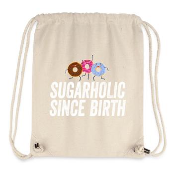 Sugarholic Donuts Since Birth - Stanley/Stella Recycled Gym Bag - natural - Front