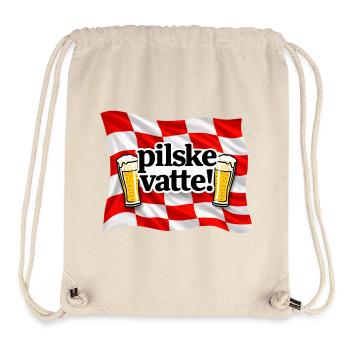 pilske barreled! - Stanley/Stella Recycled Gym Bag - natural - Front