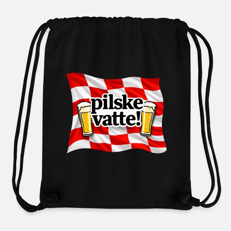 Pilske raste! - Stanley/Stella recycelter Gym Bag - Schwarz