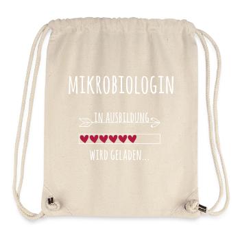 Mikrobiologin Ausbildung Medizinstudium Ärztin - Stanley/Stella recycelter Gym Bag - Naturweiß - Vorne