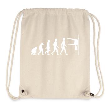 Evolution Poledance Pole Dancing Stange Tanzen - Stanley/Stella recycelter Gym Bag - Naturweiß - Vorne