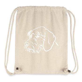 Jagdhunde Portrait - Stanley/Stella recycelter Gym Bag - Naturweiß - Vorne