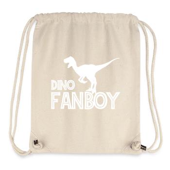 Dino Fanboy Pour Fan De Dinosaures - Sac à cordon recyclé Stanley/Stella - blanc naturel - Devant