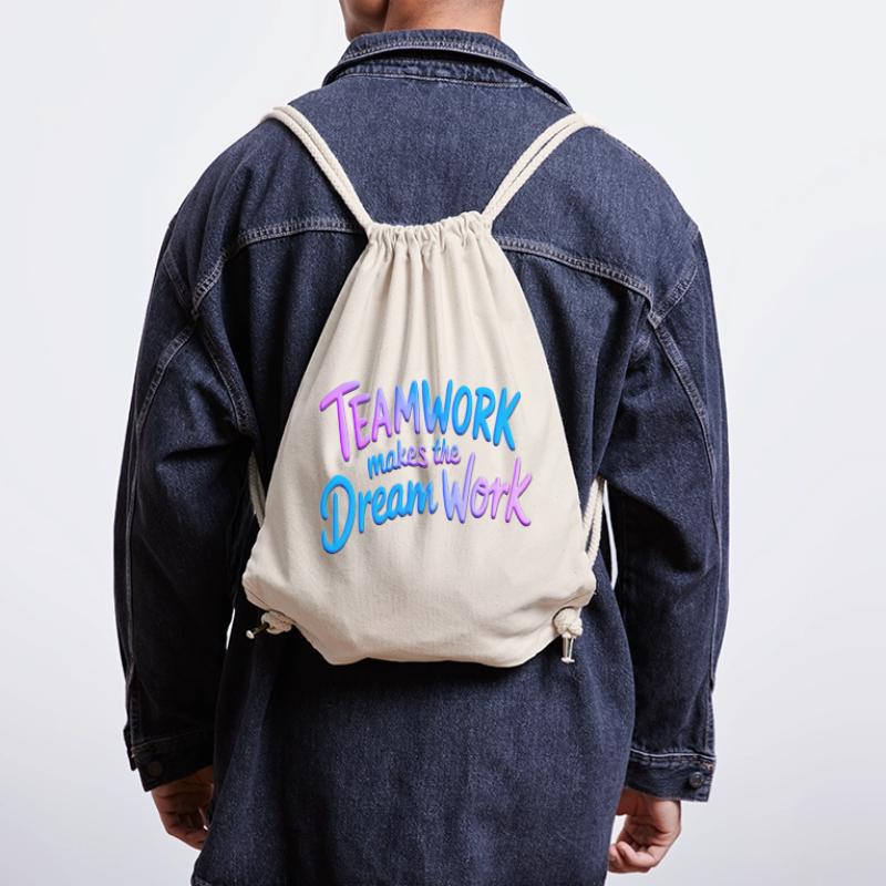 Teamwork makes the dream work Stanley/Stella Recycled Gym Bag