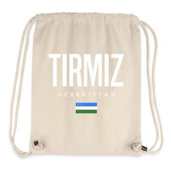 Tirmiz Usbekistan - Stanley/Stella recycelter Gym Bag - Naturweiß - Vorne