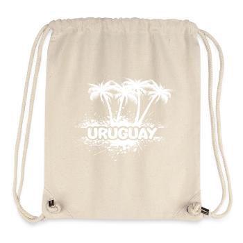 Party Uruguay - Stanley/Stella recycelter Gym Bag - Naturweiß - Vorne