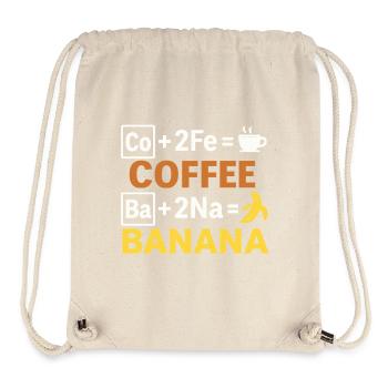 Coffee Banana Equation - Stanley/Stella Recycled Gym Bag - natural - Front