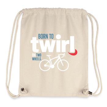 Professional Bicycle Acrobatics Elite Twirl  - Stanley/Stella Recycled Gym Bag - natural - Front
