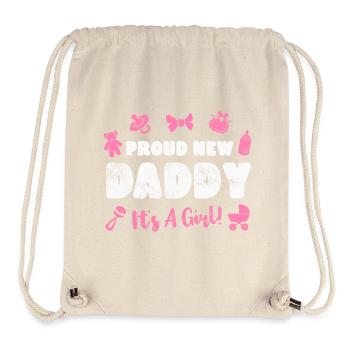 Vater Vaterschaft Baby Geburt - Stanley/Stella recycelter Gym Bag - Naturweiß - Vorne