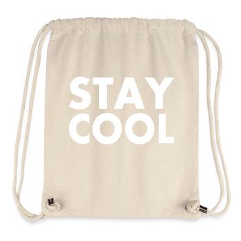 Stay cool - Stanley/Stella Recycled Gym Bag - natural - Front