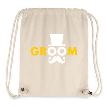 Groom - Stanley/Stella recycelter Gym Bag - Naturweiß - Vorne