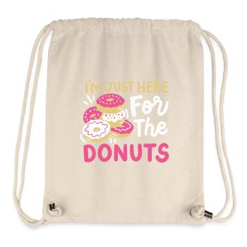 Donuts Donut-Liebhaber - Stanley/Stella recycelter Gym Bag - Naturweiß - Vorne