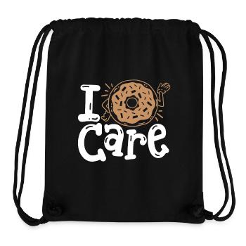 Donut Donut-Wortspiel - Stanley/Stella recycelter Gym Bag - Schwarz - Vorne