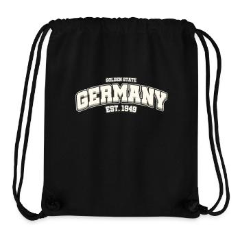 Golden State Germany - Stanley/Stella Recycled Gym Bag - black - Front