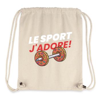 Donut Sport - Sac à cordon recyclé Stanley/Stella - blanc naturel - Devant