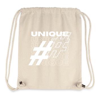 Einzigartige Hashtag-Typografie - Stanley/Stella recycelter Gym Bag - Naturweiß - Vorne