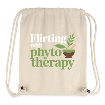 Herbalist Flirting With Phytotherapy Professional  - Stanley/Stella Recycled Gym Bag - natural - Front