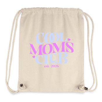 Cadeau Maman 2026 - Tenue de Maman Cool - Sac à cordon recyclé Stanley/Stella - blanc naturel - Devant