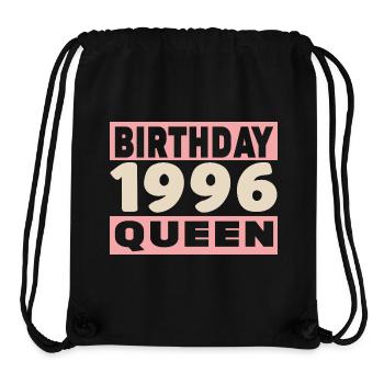 Biker 30 years old 1996 Anniversary - Stanley/Stella Recycled Gym Bag - black - Front