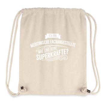 Medizinische Fachangestellte - Stanley/Stella recycelter Gym Bag - Naturweiß - Vorne