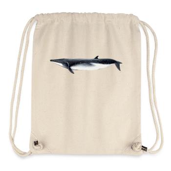 Fin whale - Brydes whale - tropical rorqual - Stanley/Stella Recycled Gym Bag - natural - Front