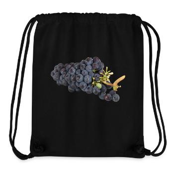 Leckere Weintrauben - Stanley/Stella recycelter Gym Bag - Schwarz - Vorne