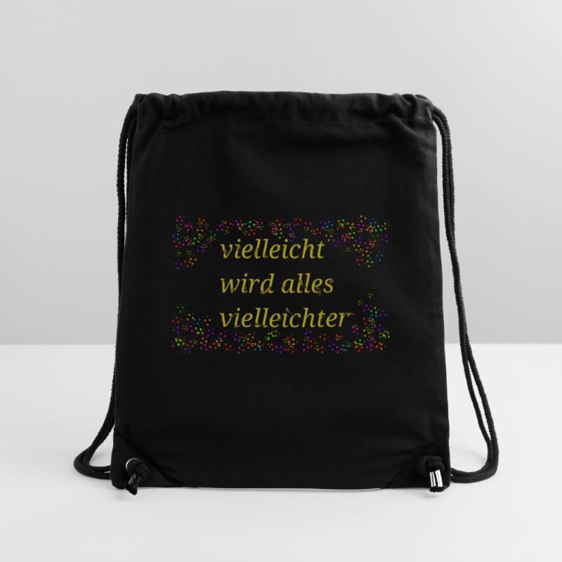 Maybe everything will be a saying Stanley/Stella Recycled Gym Bag