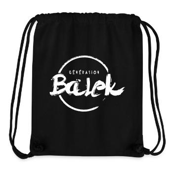 Génération Balek - Sac à cordon recyclé Stanley/Stella - noir - Devant