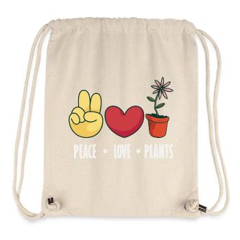 Garten- Und Pflanzenliebhaber Geschenke - Stanley/Stella recycelter Gym Bag - Naturweiß - Vorne