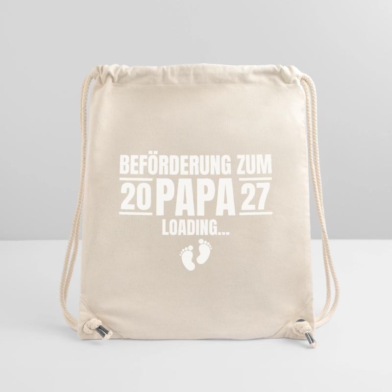 Beförderung zum Papa 2027 Loading Stanley/Stella recycelter Gym Bag