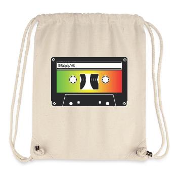 064 - reggae - Stanley/Stella recycelter Gym Bag - Naturweiß - Vorne
