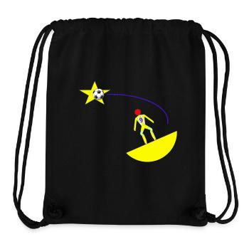 stellar shooting - Stanley/Stella Recycled Gym Bag - black - Front