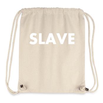 Slave - Stanley/Stella recycelter Gym Bag - Naturweiß - Vorne