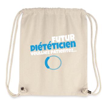 Future dietician – Please wait - Stanley/Stella Recycled Gym Bag - natural - Front