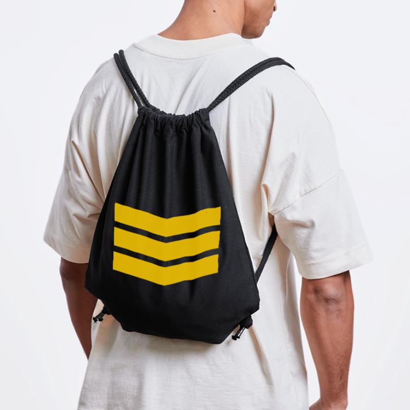 Chevron Stack Fettes Muster Stanley/Stella recycelter Gym Bag