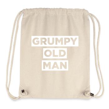 MÜRRISCHER ALTER MANN - Stanley/Stella recycelter Gym Bag - Naturweiß - Vorne